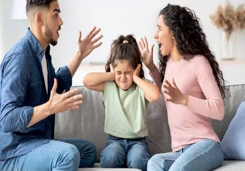 Effects of fighting in front of kids