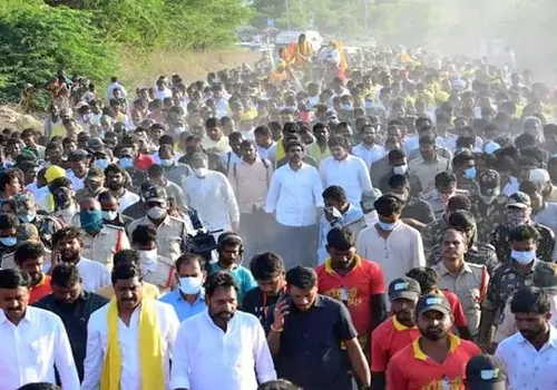 lokesh padayatra complete in prakasham