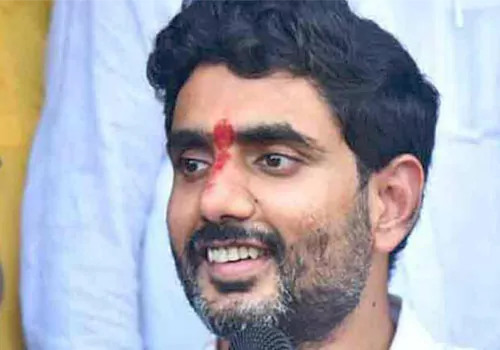 nara lokesh a wave that rose after falling