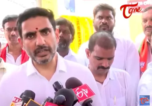 తాడేపల్లి ప్యాలెస్ దాటి రా.. చర్చకు   సిద్ధం.. జగన్ కు లోకేష్ సవాల్!