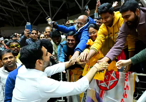 lokesh stopped by police in america