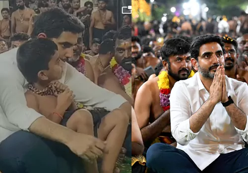 minister lokesh in mahapadipuja