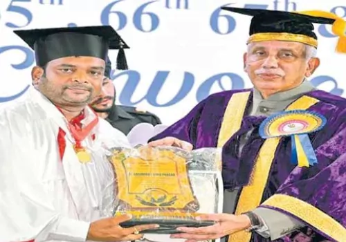 మంత్రి లోకేష్ ఓఎస్పీడీ రెండు స్వర్ణ పతకాలు.. ఎందుకంటే?