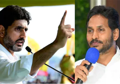 lokesh mass warning to jagan