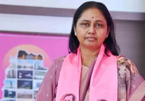 brs candidate maganti sunitha in jublee by poll