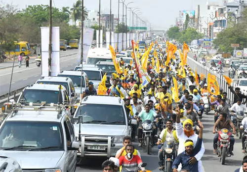 peoples tsunami hits ongole