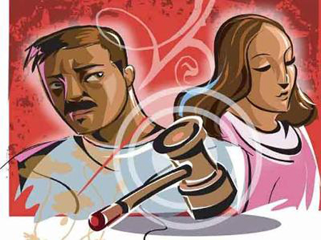 wife demand divorce husband eats meat