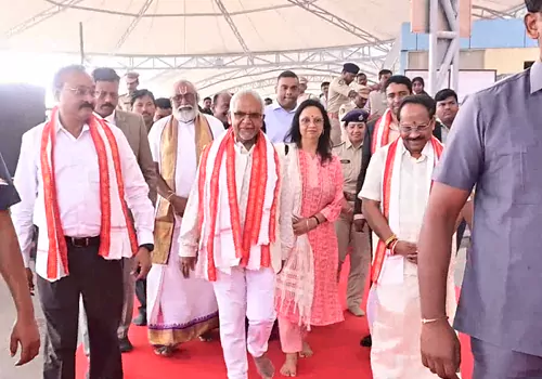 marishas president prayers in durga temple