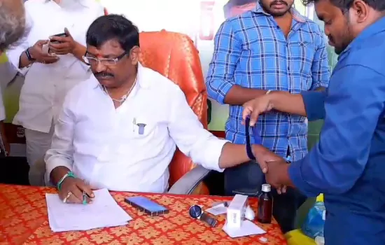 markaapuram mla over action