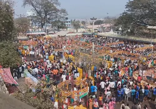 adivaasis opposing design change of  vanadevathala gaddelu