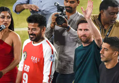 contravarsy on expenditure of messy hyderabad tour