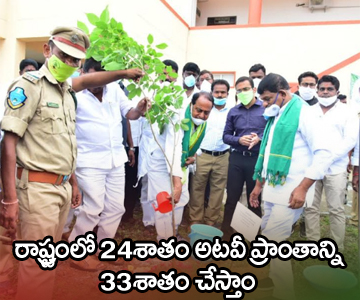 Ministers Indrakaran Reddy Participated In Haritha Haram