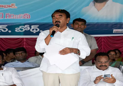 Minister Jupally Krishna Rao