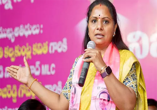 BRS MLC Kavitha