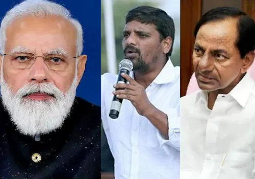 why kcr not met with modi