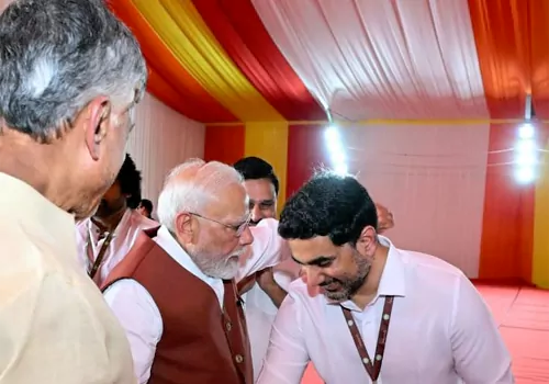 modi praises lokesh