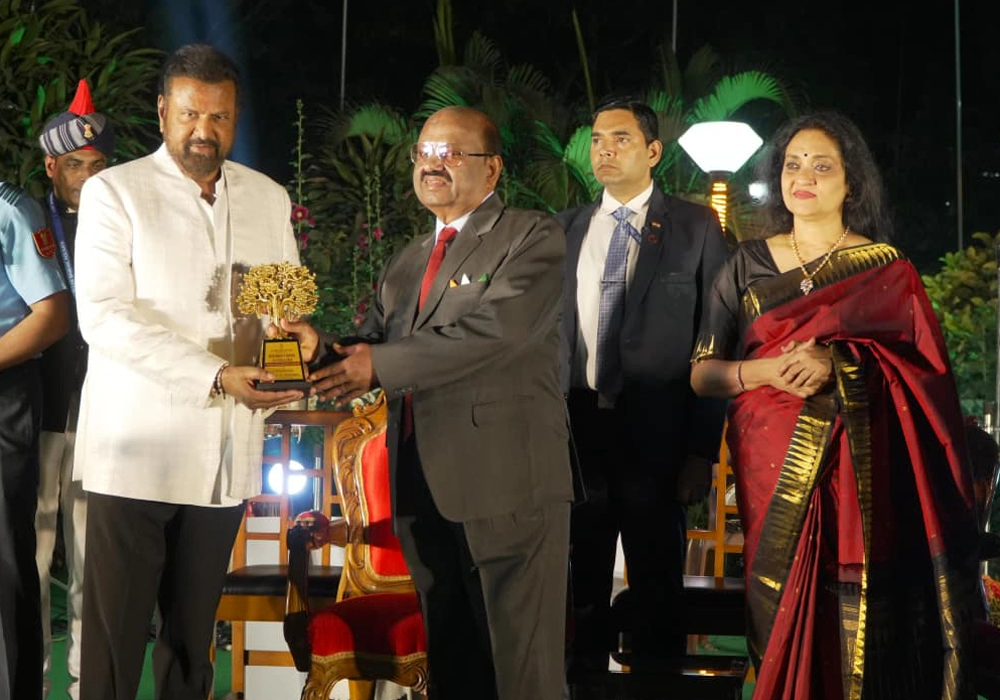 Mohan Babu Receives Prestigious WB Governor Award