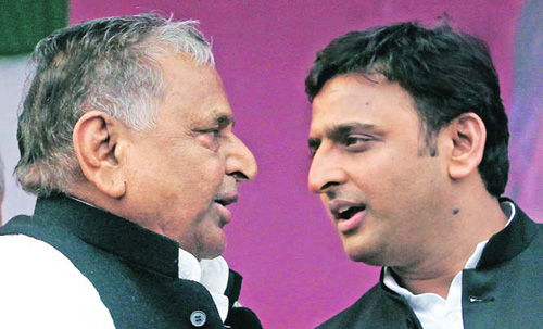 mulayam vs akhilesh