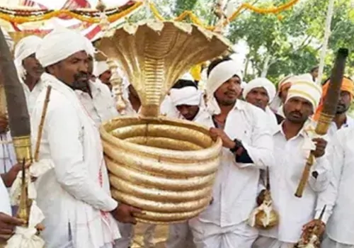 second biggest tribal fest nagoba jathara