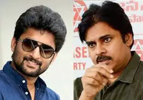 natural star nani support pawan