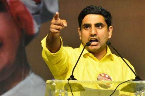 nara lokesh slams ys jagan over polavaram reverse tendering