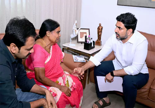 Minister Nara Lokesh