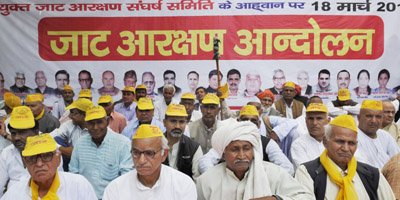 Jat reservation protest in Haryana