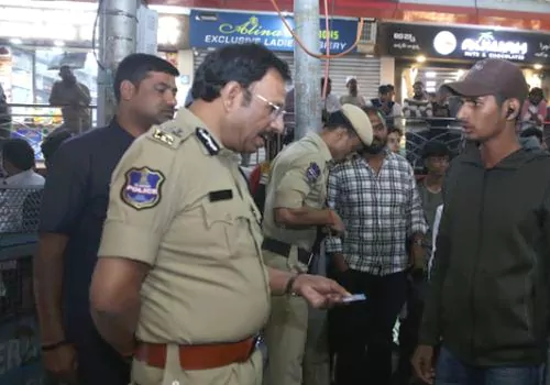 operation kavach withh five thousand police