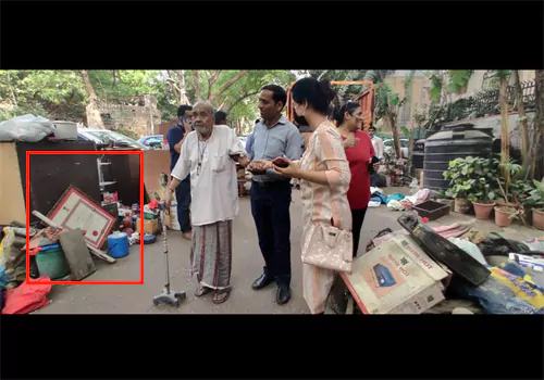 90 year old padmashri awardee Mayadhar Raut evicted