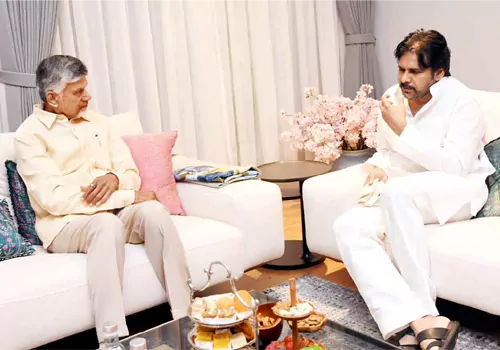 cbn and pawan kalyan discuss on progress