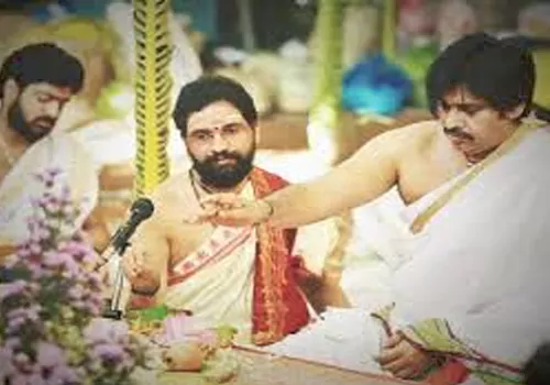 pawan kalyan takeup vaarahi ammavari deeksha