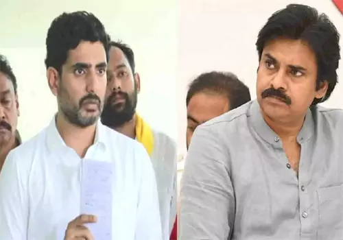 lokesh pawan meet defeat fear in ycp