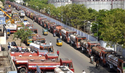  telangana petrol tankers