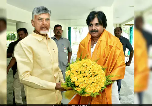 Pawan Kalyan met with Chandrababu