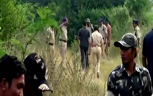 police officials involved in disha case encounter