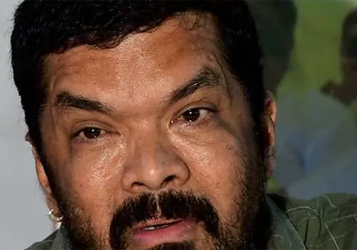 Posani arrives at the CID office