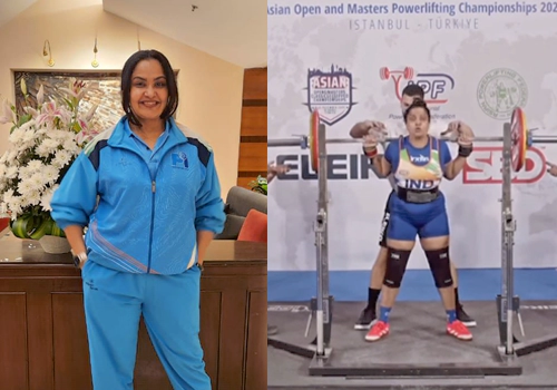 Pragathi Won Medals in Powerlifting for India in Asian Games