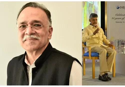 cbn only reason in isb comming to hyderabad