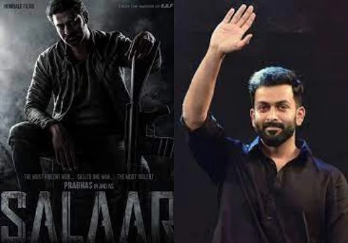 Malayalam Superstar Prithviraj to Play villain in Prabhas Salaar?