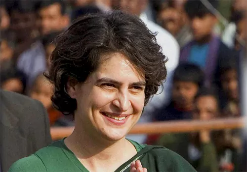priyanka in party president race