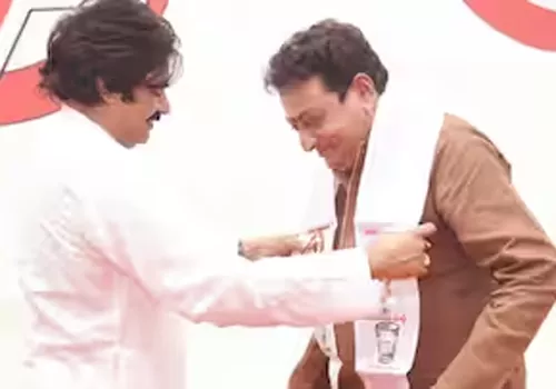 thirty years industry prudhwi joins janasena