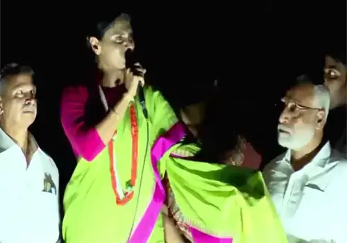 sharmila tears in pulivendula