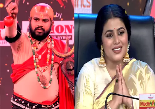 అమ్రిష్ పురిగా ఆది..కన్నీళ్లు పెట్టుకున్న పూర్ణ