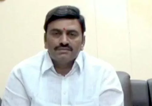 vijayasai father a nurderer raghurama sensation