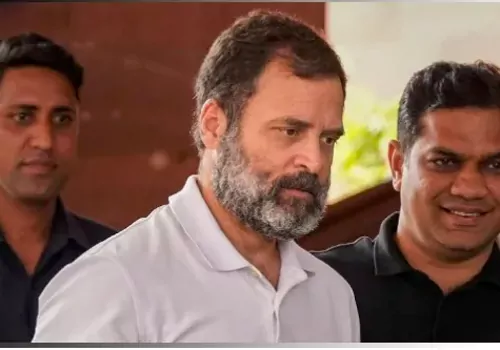 Rahul Gandhi reached Hyderabad