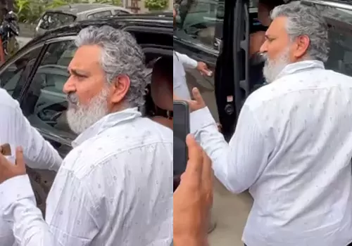 SS Rajamouli Fires on Fan