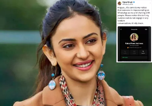 actor rakulpreet singh phone hacked