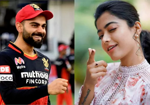 Rashmika reacts to rcb win