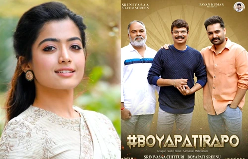 Rashmika in talks for Ram Pothineni and Boyapati 