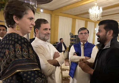telangana cm revanth meet rahul